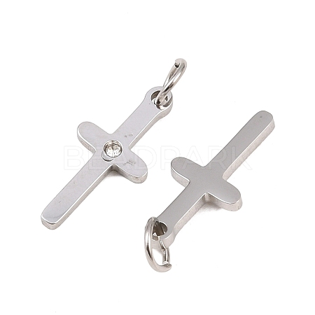 316 Surgical Stainless Steel Pendants KK-I612-08P-1