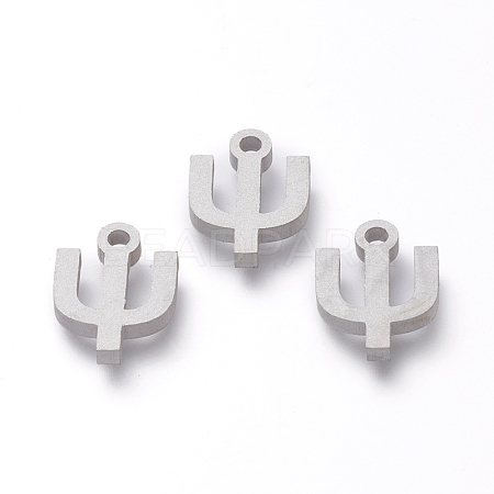 Tarnish Resistant 304 Stainless Steel Pendants STAS-A045-14P-1