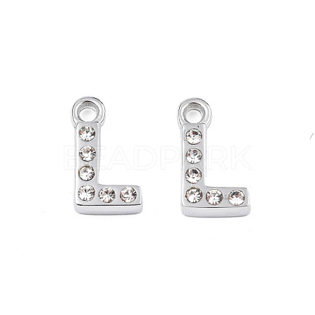 304 Stainless Steel Charms STAS-N095-137L-1