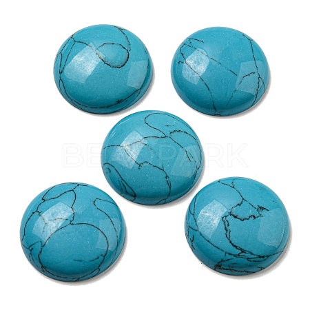 Synthetic Turquoise Cabochons G-C115-02B-01-1