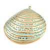 304 Stainless Steel Enamel Pendants STAS-G398-25G-01-1