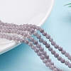 Natural Mashan Jade Round Beads Strands X-G-D263-4mm-XS29-4