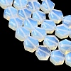 Opalite Beads Strands G-G463-A08-10x11mm-4