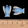 Synthetic Opalite Gemstone Carved Angle Figurines GG-CBA8396-A18-3
