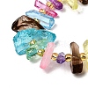 Natural Quartz Crystal Beads Strands G-F800-E09-3