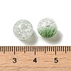 Duotone Spray Painted Crackle Acrylic Beads OACR-G029-02D-3
