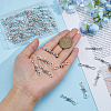 60Pcs Tibetan Style Alloy Connector Charms TIBE-FI0001-01-3
