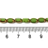 Electroplate Glass Beads Strands EGLA-P061-02A-08-4