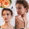 100Pcs 304 Stainless Steel Leverback Earring Findings STAS-BBC0002-03-5
