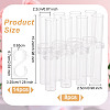 Glass Tube AJEW-WH0009-29A-2