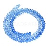 Transparent Painted Glass Beads Strands DGLA-A034-T2mm-A01-5