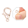 Zinc Alloy Lobster Claw Clasps X-E102-RG-3