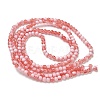 Crackle Glass Beads Strands GLAA-U001-4mm-13-2