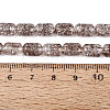 Transparent Crackle Glass Beads Strands GLAA-NH0001-04-A10-2