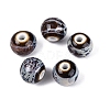 Vintage Handmade Porcelain Beads PORC-Q006-13A-03-1