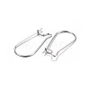 316L Titanium Steel Hoop Earrings X-STAS-P210-28P-2