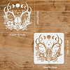 PET Hollow Out Drawing Painting Stencils DIY-WH0391-0350-2