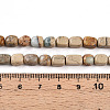 Natural Shoushan Stone Beads Strands G-N346-04A-07-5