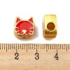 CCB Plastic European Beads CCB-P015-03G-01-3