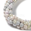 Crochet Glass Beads Braided Stretch Bracelet BJEW-K232-01T-2