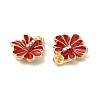 Alloy Enamel Charms ENAM-F144-01C-3