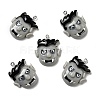 Halloween Opaque Resin Pendants X-RESI-B011-06-1