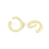 Spray Painted Iron Open Jump Rings IFIN-T017-04C-16-2