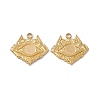 Ion Plating(IP) 304 Stainless Steel Pendants STAS-B031-24G-2