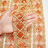 10 Yards Polyester Lace Ribbon with Paillette OCOR-WH0090-050A-3
