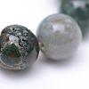 Round Natural Indian Agate Bead Strands G-R345-6mm-08-4