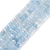Natural Aquamarine Beads Strands G-H278-01B-1