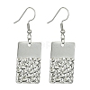 Non-Tarnish 304 Stainless Steel Geometry Dangle Earrings EJEW-JE05565-02-4