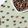 120Pcs Natural Leopard Skin Jasper Beads Strands G-PA0001-22A-7