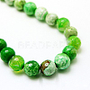 Natural Fire Crackle Agate Beads Strands G-D210-4mm-M1-2