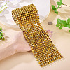 1 Yard 12-Row Resin Spike Stud Cone Flatback Punk Rock Trim Mesh Bead Craft FIND-TA0006-73B-7