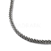 Non-Tarnish 304 Stainless Steel Spike Link Chain Necklace NJEW-D045-06P-2