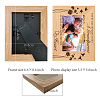 Natural Wood Photo Frames AJEW-WH0292-027-2