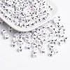 Acrylic Horizontal Hole Letter Beads PL37C9308-Y-1