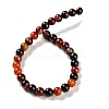 Natural Striped Agate/Banded Agate Beads Strands G-Z060-A01-A13-3