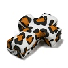 Cross with Leopard Print Silicone Focal Beads SIL-G006-02C-3