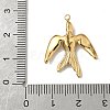 304 Stainless Steel Rhinestone Pendants Ion Plating(IP) STAS-V015-05G-3