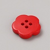 Spray Painted Plastic Buttons FIND-WH0152-394B-04-2