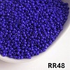 Opaque 8/0 Glass Seed Beads SEED-I013-3mm-RR48-1