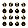 Golden Plated Alloy Charms ENAM-S118-02Y-2