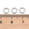 304 Stainless Steel Closed Jump Rings STAS-G393-06P-06-2