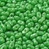 Baking Paint Glass Seed Beads SEED-K009-01A-15-3
