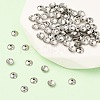 Tarnish Resistant Apetalous Half Round 304 Stainless Steel Bead Caps STAS-N039-02-3