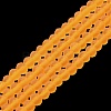 Transparent Glass Beads Strands X-EGLA-A034-T8mm-MD05-2