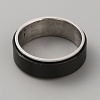 304 Stainless Steel Plain Rotating Finger Ring LS-RJEW-WH0011-10G-EB-2