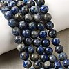 Natural Lapis Lazuli Beads Strands LS-G-A163-07-6mm-1
